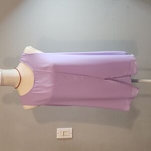Susan Graver lilac sleeveless top